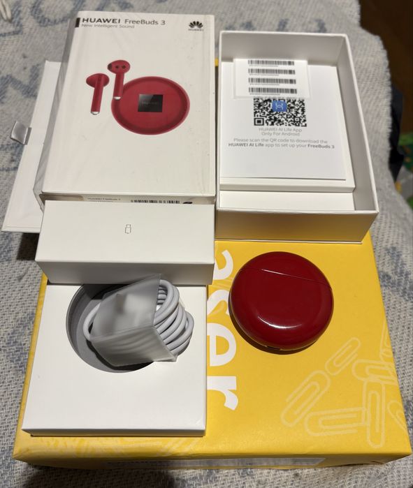 Бездротові навушники Huawei Freebuds 3 Red