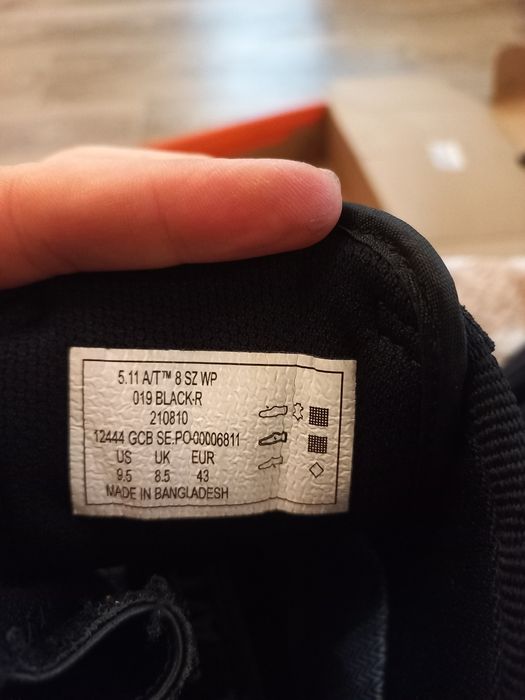 Ботінки тактичні 5.11 Tactical 41, 43