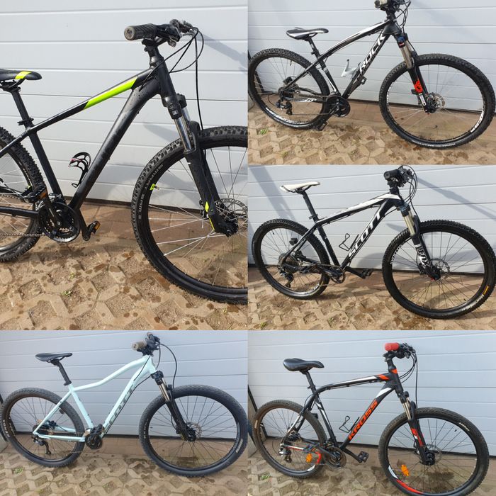 Rower mtb cross trekking Firmowy hydraulika Stan BD