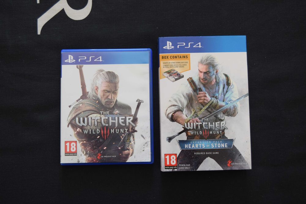 PS4 Game The Witcher 3 and Gwent Deck (Hearts of Stone)64297959832705120