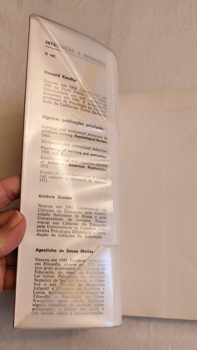 Introdução à Psicologia - volume II