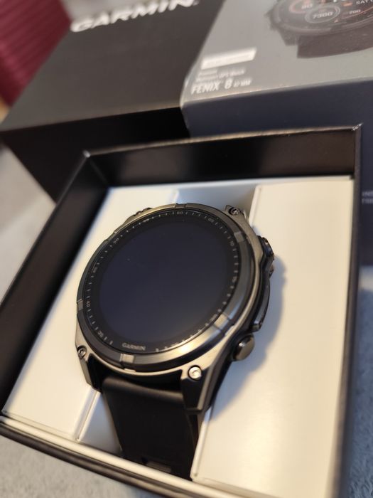 Garmin Fenix 8 Solar Sapphire 47mm - Jak nowy !