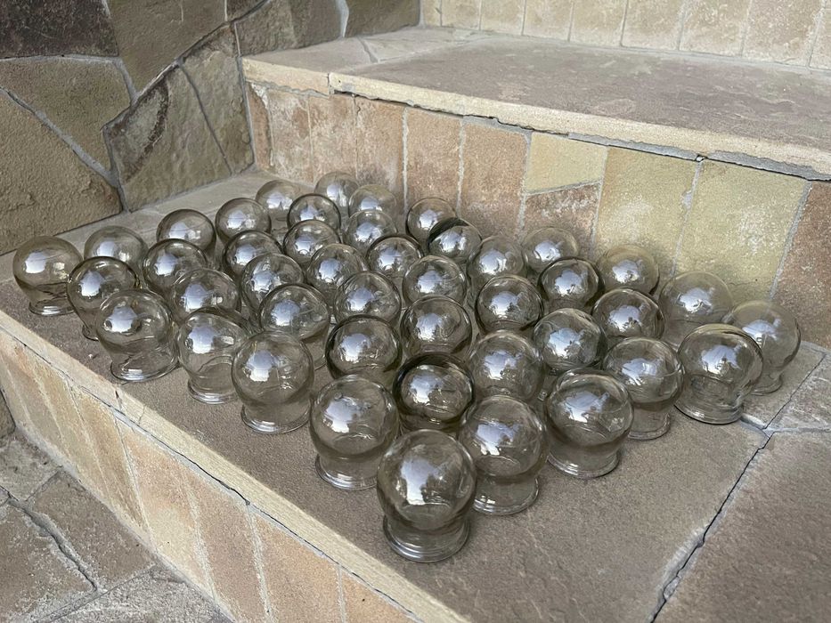 Банки массажные стеклянные СССР