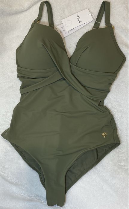 Triumph !Summer Twist OWP strój kąpielowy 38E oliwkowy nowy z metką
