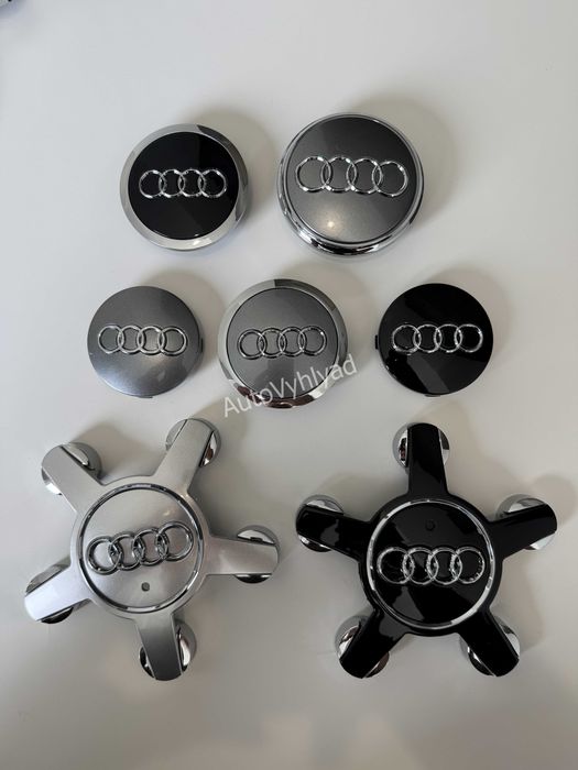 Ковпачки для дисків AUDI ауді 60мм 69мм 77мм 135мм