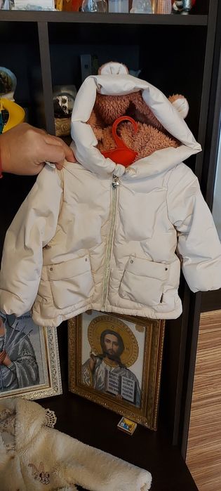 Фірмова тепла курточка. Куртка C&A . Розмір 80