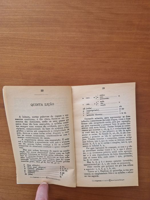 Livro "Cartilha Maternal ou Arte de Leitura", de João de Deus