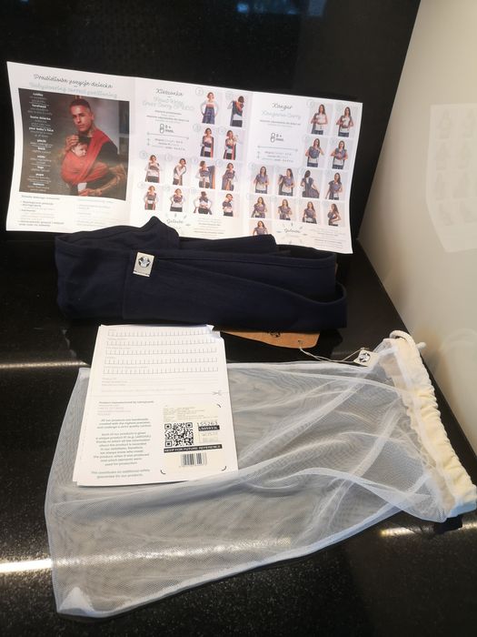 Lenny Lamb, Moja pierwsza chusta do noszenia dzieci - AZURYT, tkana sp