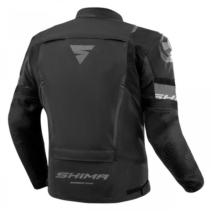 Kurtka motocyklowa Shima Solid 2.0 Black - Motorbiker.pl PROMOCJA