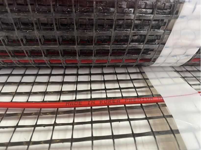 Електрична тепла підлога Felix (Корея) Нагрівальний мат 150 Вт/м²