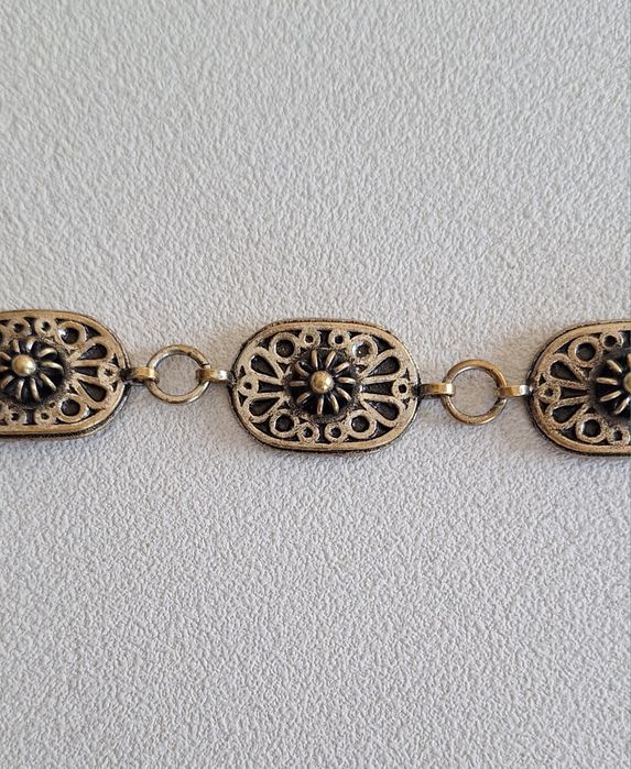 posrebrzana bransoletka