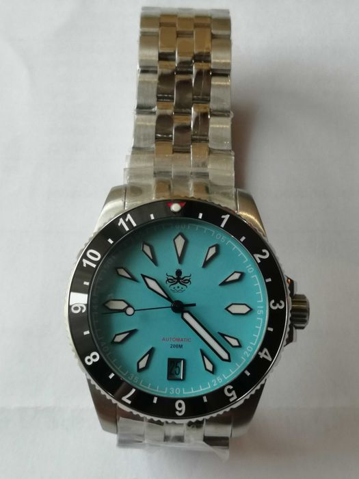 Zegarek Phoibos Voyager PY035B BLUE Diver nowy w foliach