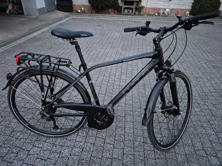 Rower INDIANA turystyczny aluminium tarcze hydraulika amortyzator