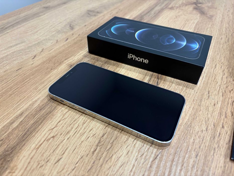 Okazja! Iphone 12 Pro - Biały/Srebrny! Gwarancja! Kondycja Bat 100% !