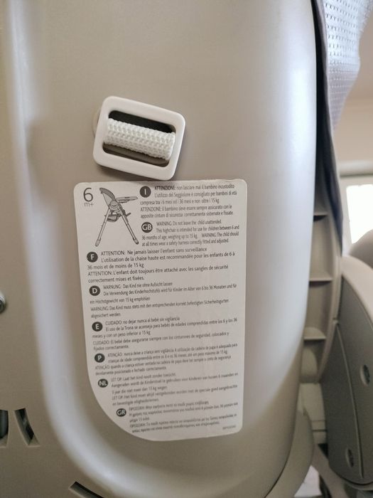 Cadeira Papa Chicco Polly Magic 3 em 1 – Excelente Estado