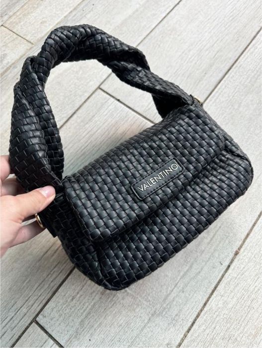 Сумка Valentino чорна guess bag bagllet