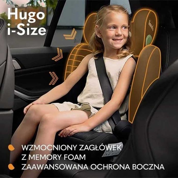 Fotelik Lionelo Hugo i-Size 15-36 kg ISOFIX