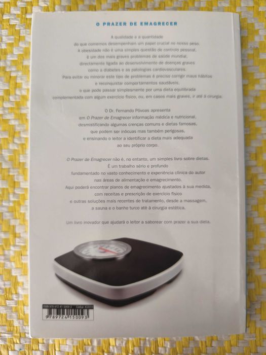 O PRAZER DE EMAGRECER
de Fernando Póvoas