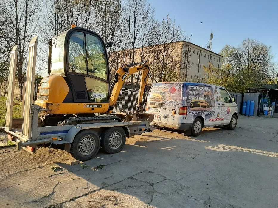 Usługi Mini-Koparką JCB 8018 CTS-Wynajem Koparki z Operatorem