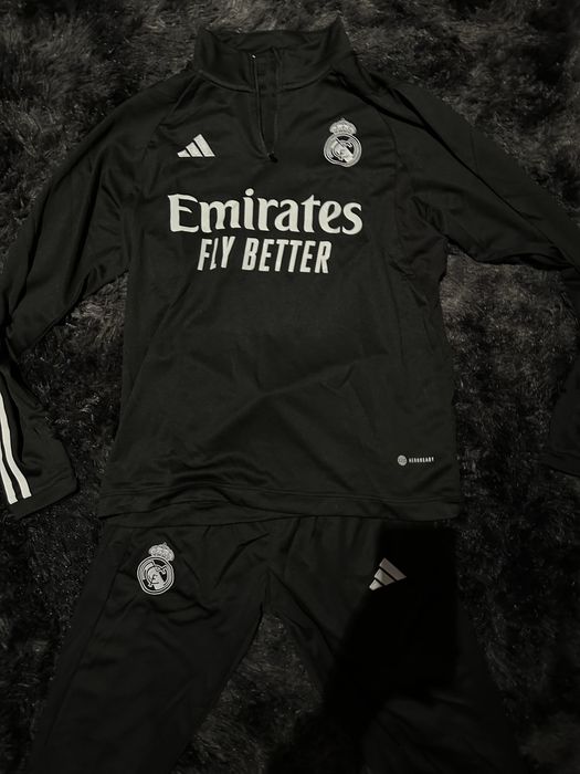 Conjunto real madrid camisola e calcas