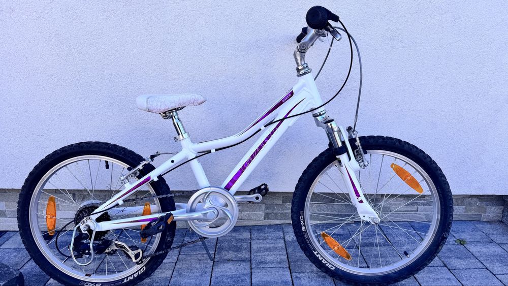 Gwarancja rower Giant koła 20” dla dziewczynki ok4-7 lat