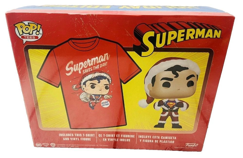 Funko Superman Christmas selado Ano 2020