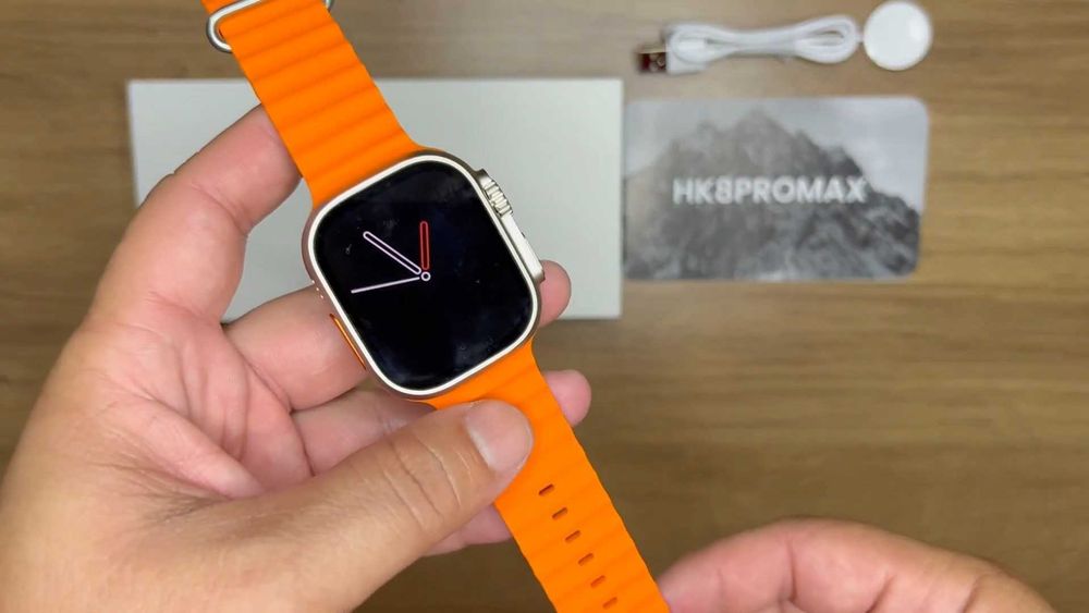 Смарт часы. HK8 PRO MAX. GPS. Compass. 3D-меню. CHAT GPT.