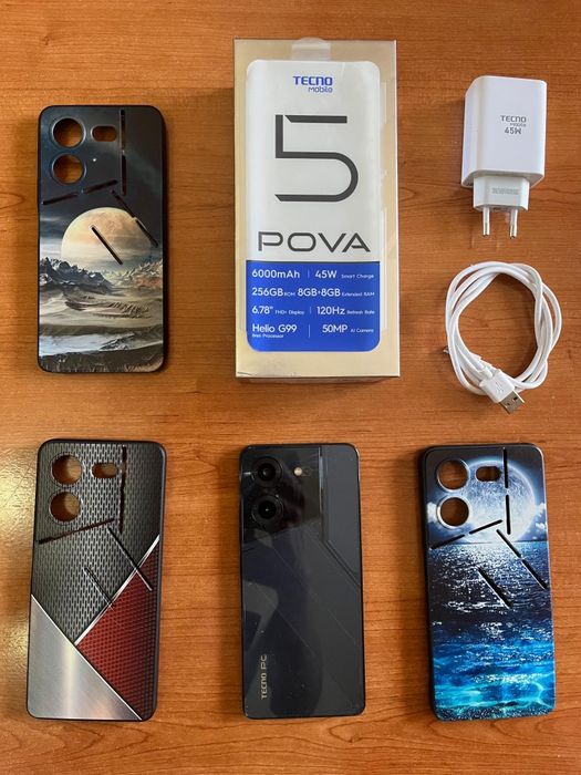 Tecno Pova 5 (8GB+8GB RAM/ 256 GB)