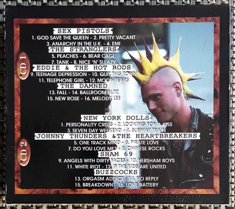 History Of Punk Rock - CD DUPLO Muito Bom estado