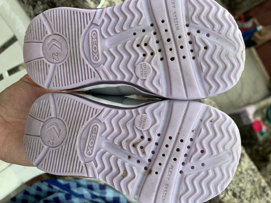 Tenis geox respiravel com luz