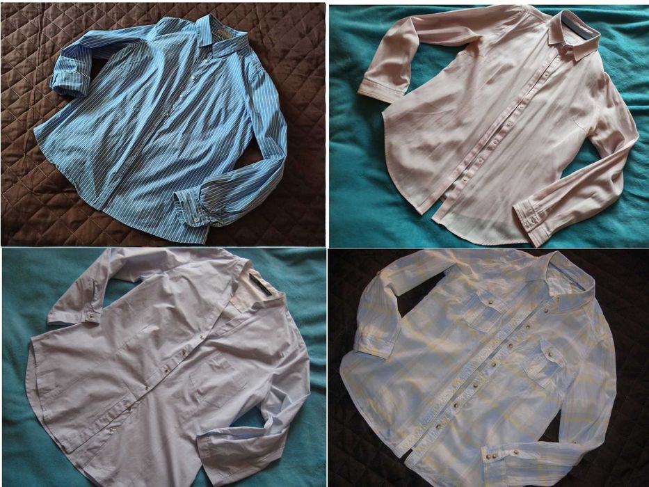 damska bluzka koszulowa koszula  40 L do wyboru szt.17