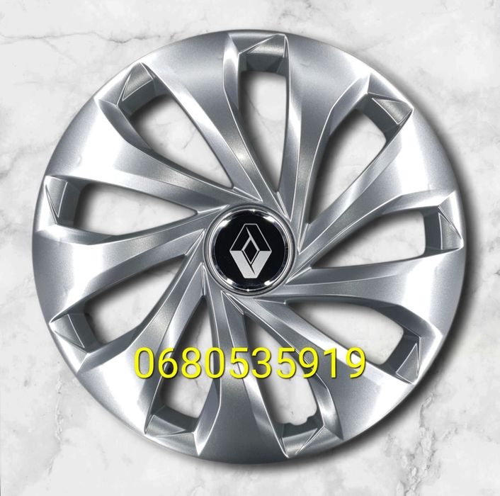 Ковпаки Renault R15 Logan Megane Laguna Scenic Clio Колпаки Рено