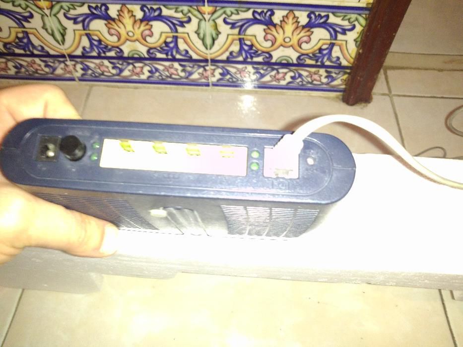 Router Antigo a funcionar