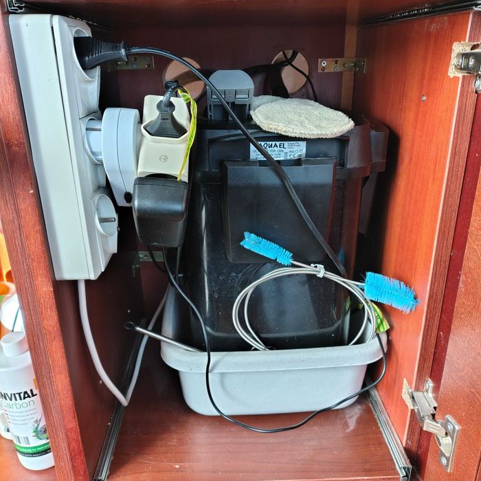 akwarium 160 l. kompletne