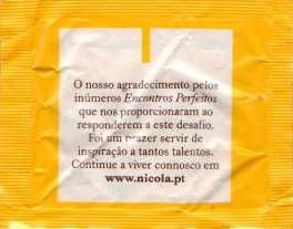 Pacotes Açucar Séries Nicola Antigos