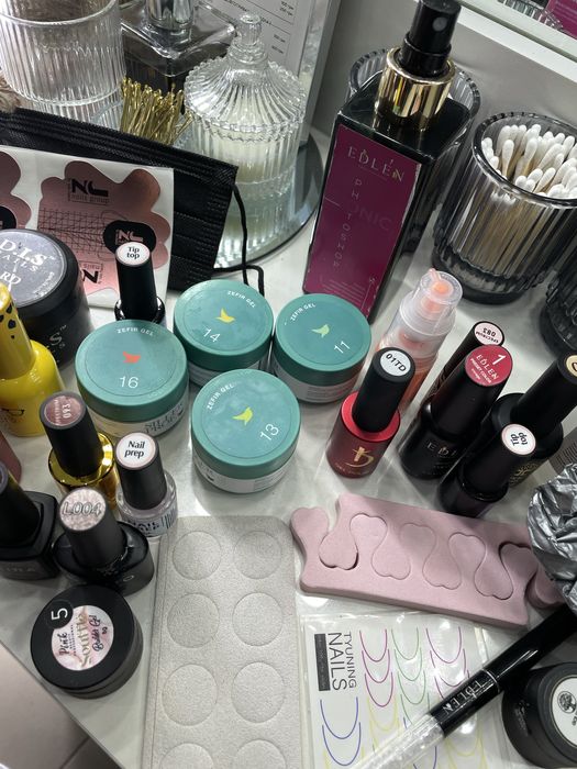 Найбільший професійний набір для манікюру з лампою та подарунком