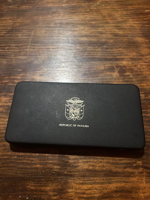 Proof Set de 1975 Panama Prata