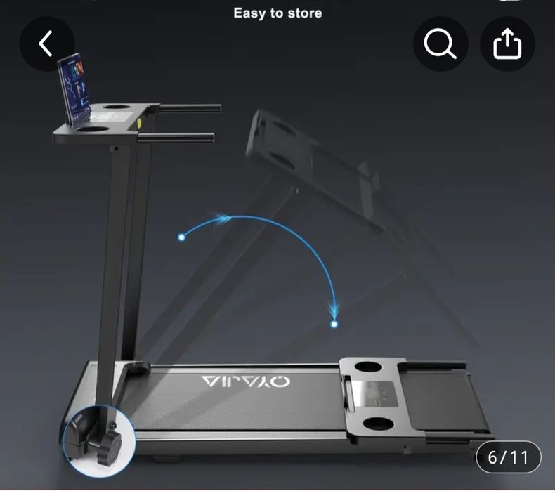 Bieżnia elektryczna skladana