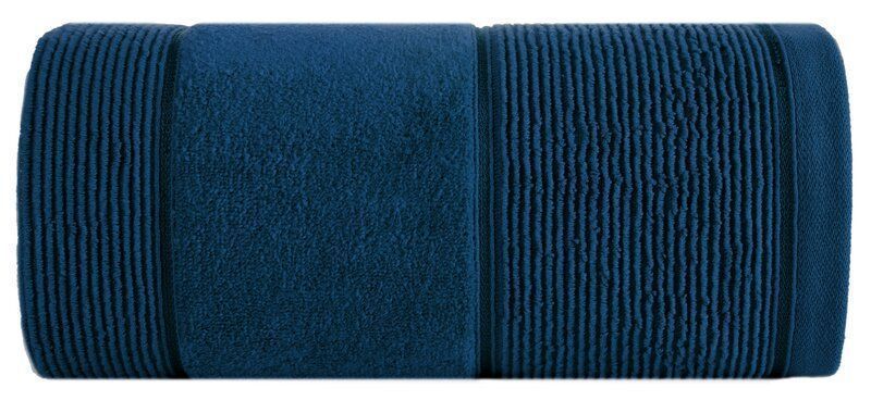 Ręcznik Emma 11 50x90 granatowy 500g/m2 frotte