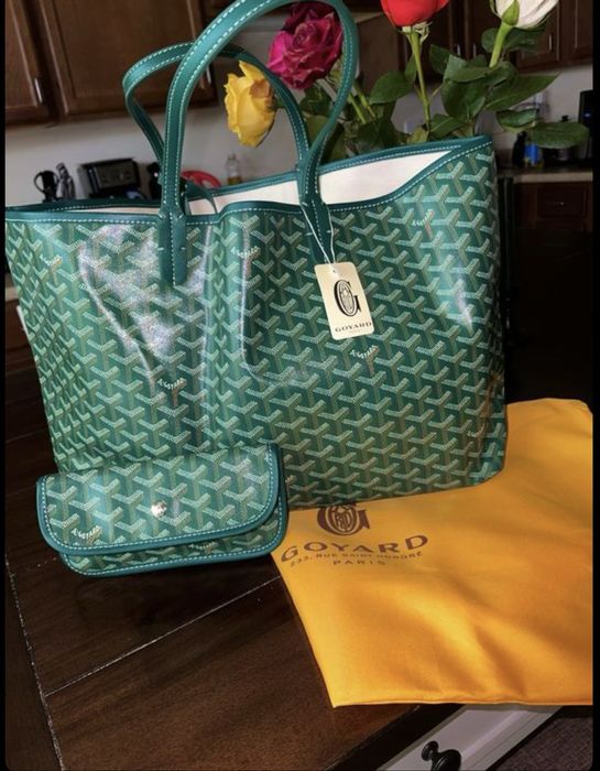 Mala Goyard Saint Louis GM – Verde – Nova com Acessórios