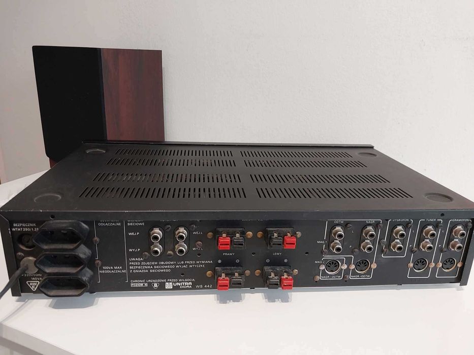 Wzmacniacz Unitra Diora WS 442 - nowy potencjometr głośności