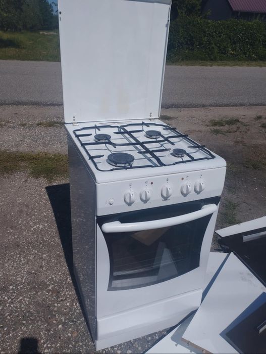 Kuchnia gazowa plus okap Amica