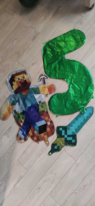 Фольговані кульки майнкрафт