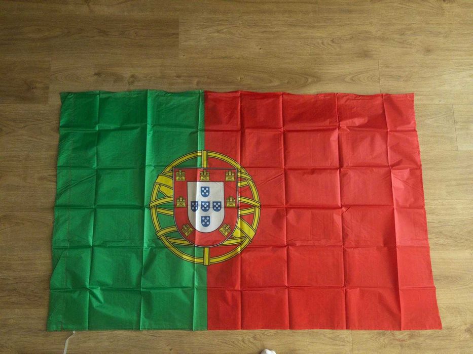 Bandeira de Portugal 90x150cm Copa do Mundo Euro Torcida