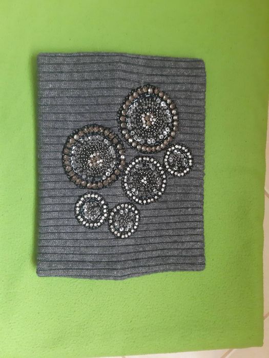 снуд з  вишивкою