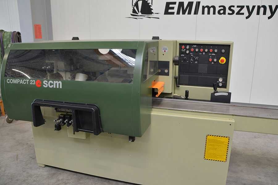 Strugarka czterostronna SCM Compact 23 - 4 wrzeciona - 230x120
