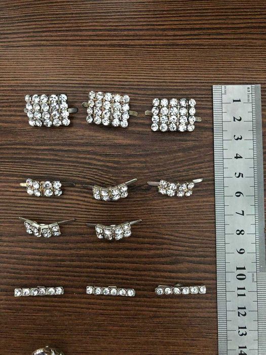 Фурнітура для взуття і сумок "Крабик" Стрази Сваровскі Термоаплікації