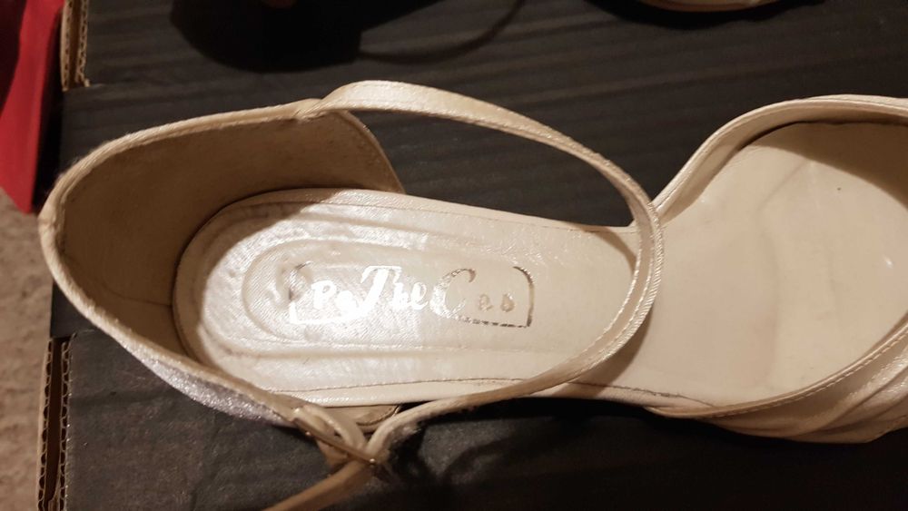 Buty ślubne rozm 39 wkładka 40/41