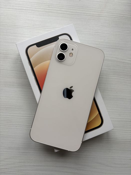 Iphone 12 128gb white, айфон білий
