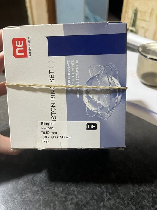 Поршньові кільця RENAULT K4M